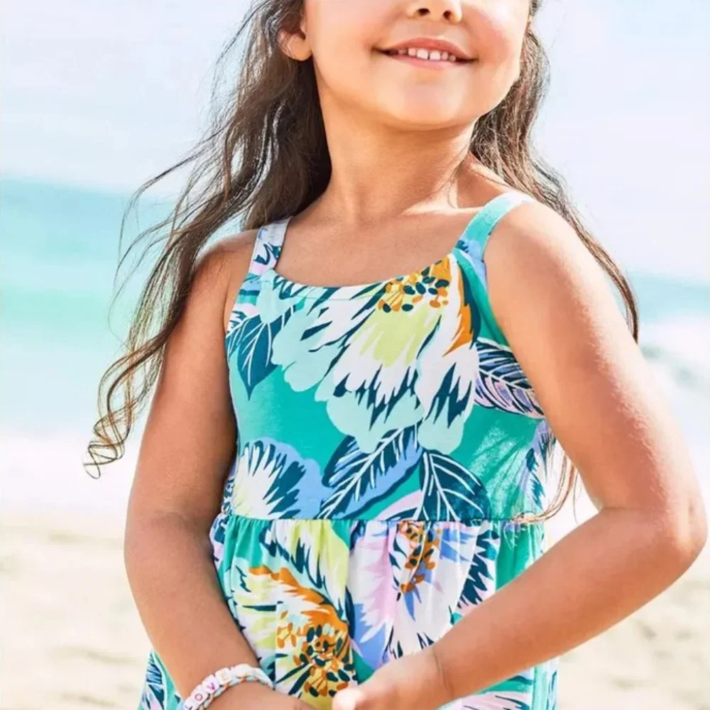 Carter's Carter's Tropical Tank Dress - Girls Size 10